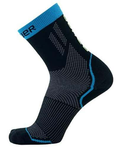 New Bauer Performance Low Skate Sock Hockey Socks Sm