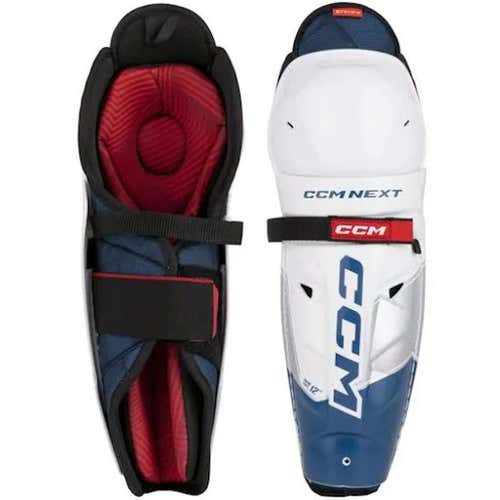 New Ccm Junior Next Shin Guard Hockey Shin Guards 11"