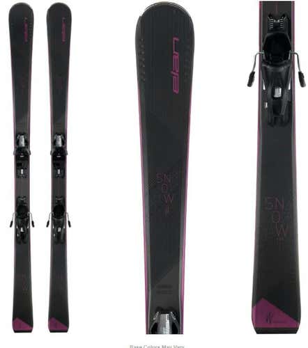 New Elan Women's Snow Ls Women's Downhill Ski Combo 152 Cm