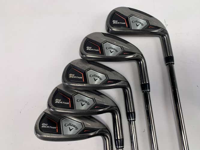 Callaway 2015 Big Bertha Iron Set 7-PW+GW UST Mamiya Recoil 460 F3 Regular RH