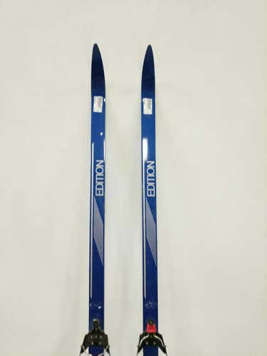 Used 195 Cm Supersport S W 75 Mm Binding 195 Cm Men's Cross Country Ski Combo