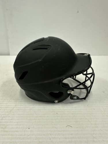 Used Adidas 6 3 8 - 7 3 8 Inch One Size Baseball And Softball Helmets