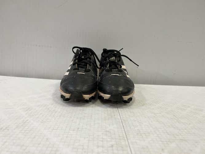 Used Adidas Icon Junior 04.5 Baseball And Softball Cleats