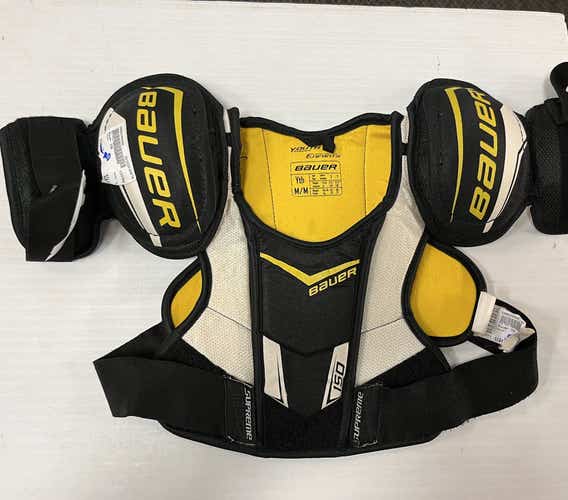 Used Bauer 150 Lg Hockey Shoulder Pads