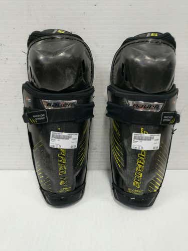 Used Bauer 1s 11" Hockey Shin Guards