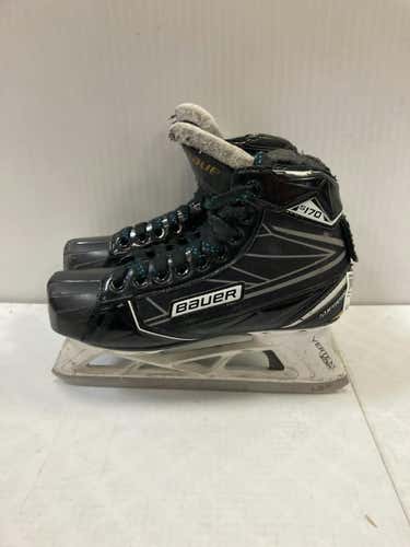 Used Bauer S170 Supreme Inside Liner Wear Junior 04.5 Goalie Skates