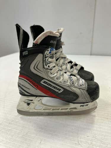 Used Bauer Speed Youth 13.0 Ice Hockey Skates