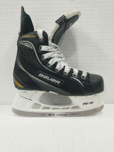 Used Bauer Supreme 120 Junior 01 Ice Hockey Skates