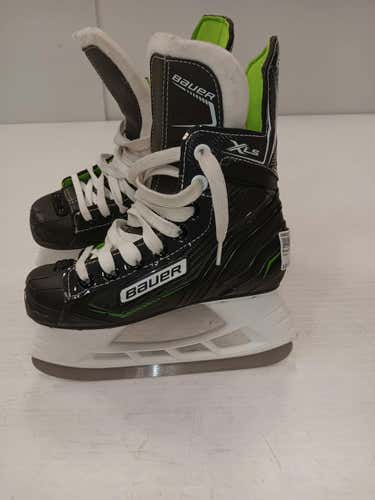 Used Bauer Xls Junior 01 Ice Hockey Skates