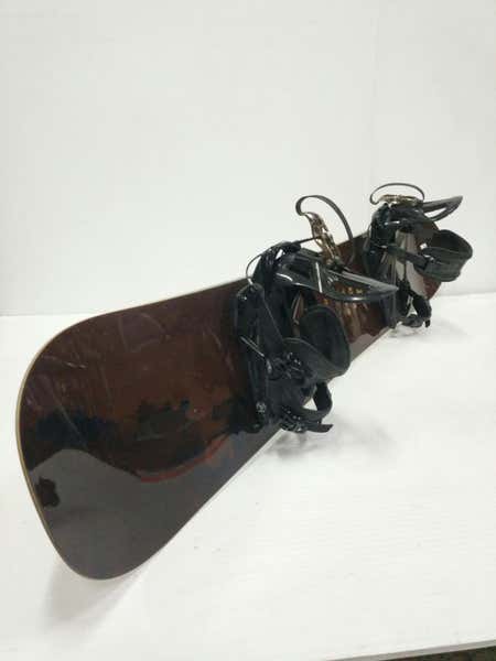 Used Burton Honcho 162 W 162 Cm Men's Snowboard Combo