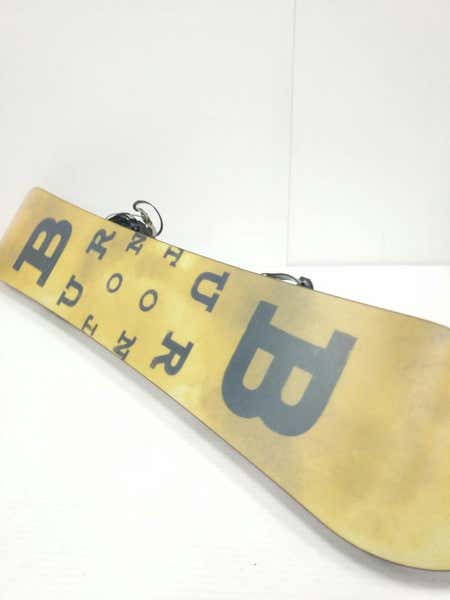 Used Burton Honcho 162 W 162 Cm Men's Snowboard Combo