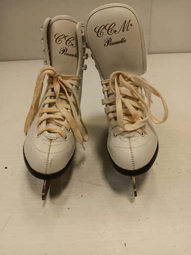 Used Ccm Figure Skates Senior 6 Women's Figure Skates