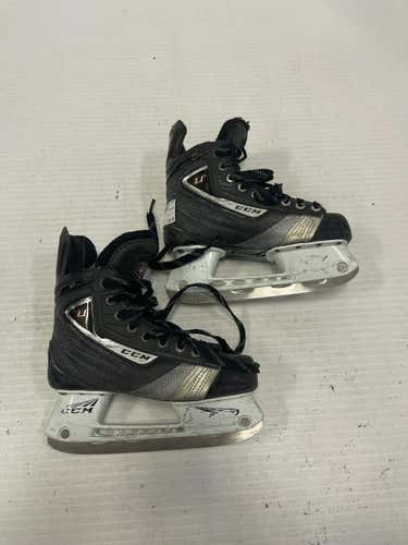 Used Ccm U 10 Junior 03 Ice Hockey Skates