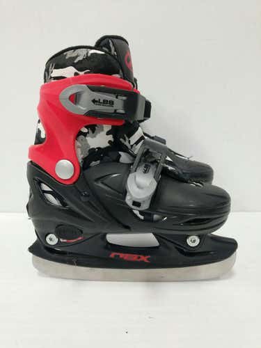 Used Dbx Adj 10-13 Adjustable Soft Boot Skates