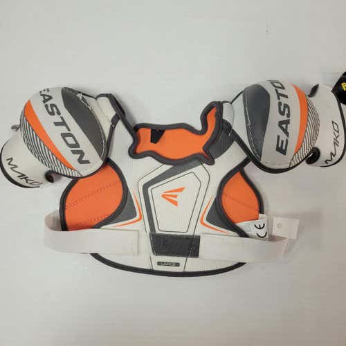 Used Easton Mako Lg Ice Hockey Shoulder Pads