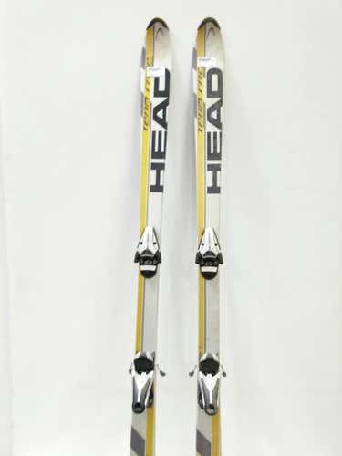 Used Head Team Race 160 Cm Mens Downhill Ski Combo