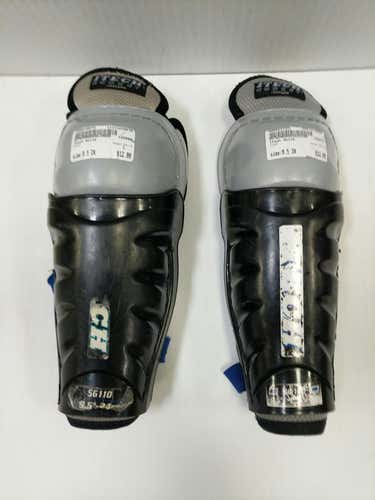 Used Itech Sg110 9 1 2" Ice Hockey Shin Guards