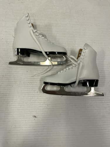 Used Lange White Figure Skate Senior 6 Women's Figure Skates