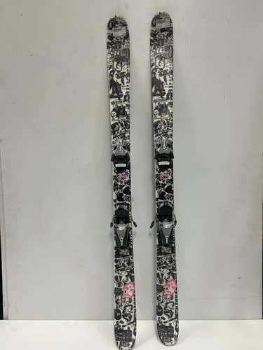 Used Line 143 Cm Women's Downhill Ski Combo