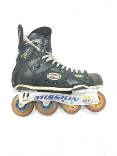 Used Mission Proto V Senior 12 Roller Hockey Skates