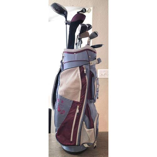 Wilson Hope Ladies Women's Golf Set With Graphite Shafts and NEW GRIPS!