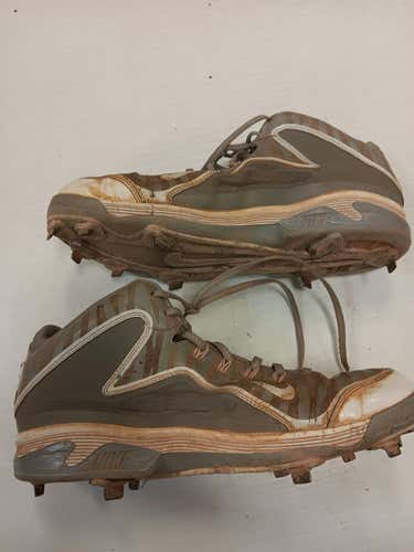 Used Nike Metal Senior 11.5 Baseball And Softball Cleats