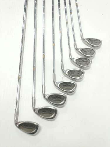 Used Powerbilt Tps 3i-pw Regular Flex Steel Shaft Iron Sets