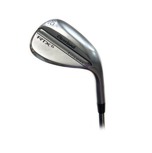 Cleveland RTX 6 Zipcore 60*/05* Lob Wedge Steel N.S Pro Modus3 Tour 120 Stiff