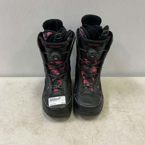 Used Ride Sage Boa Senior 7.5 Womens Snowboard Boots