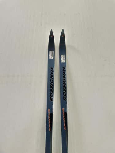 Used Rossignol 195 Advantage 195 Cm Mens Cross Country Ski Combo