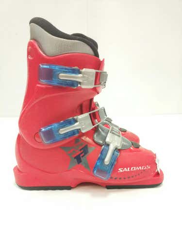 Used Salomon T3 220 Mp - J04 - W05 Boys' Downhill Ski Boots