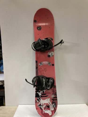 Used Spice 128 Cm Boys' Snowboard Combo