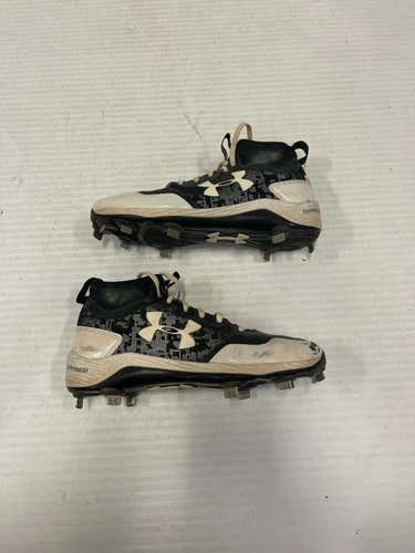 Used Under Armour Heater Metal Senior 7.5 Baseball And Softball Cleats