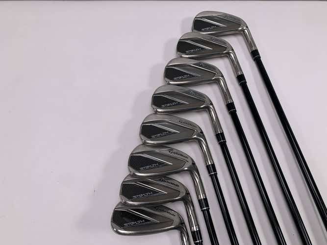 TaylorMade Stealth Iron Set 4-PW+GW MMT 65g Regular RH Midsize Grips