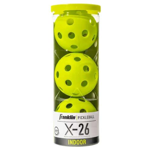 X 26 Indoor Pickleballs 3 Gold