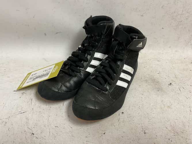 Used Adidas Q33839 Junior 03.5 Wrestling Shoes