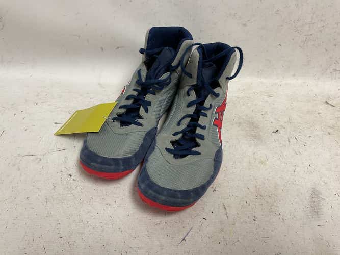 Used Asics J703y Senior 8 Wrestling Shoes