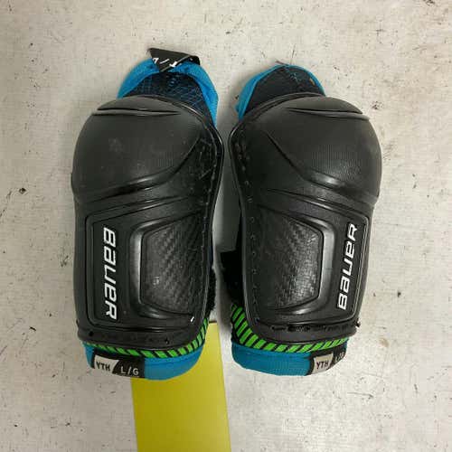 Used Bauer X Lg Hockey Elbow Pads