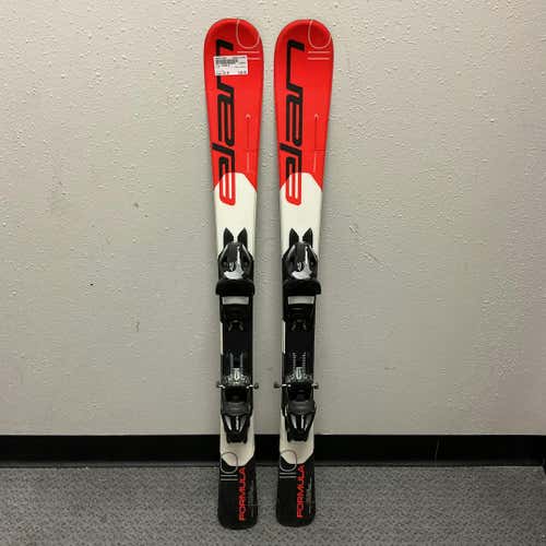 Used Elan Formula 110 Cm Boys' Downhill Ski Combo