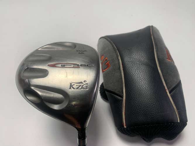 KZG CF460 Tour ML Driver 10* Fujikura E Fit-On 260 Regular Graphite Mens RH HC