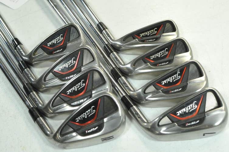 Titleist 712 AP1 4-PW,W Iron Set Right Regular Flex DG R300 Steel # 180321