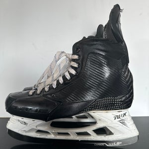 NHL Anaheim Ducks Like New Gently Used Senior True Pro Stock 10 Pro Custom Skates Made In Canada