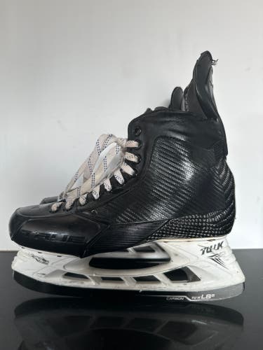 NHL Anaheim Ducks Like New Gently Used Senior True Pro Stock 10 Pro Custom Skates Made In Canada