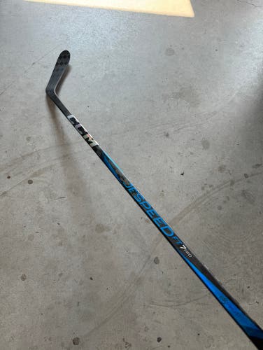 75 Flex Used Senior CCM Right Handed P28 Pro Stock Jetspeed FT7 Pro Hockey Stick