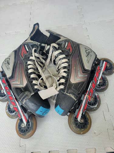 Used Tour Skate Senior 6 Roller Hockey Skates