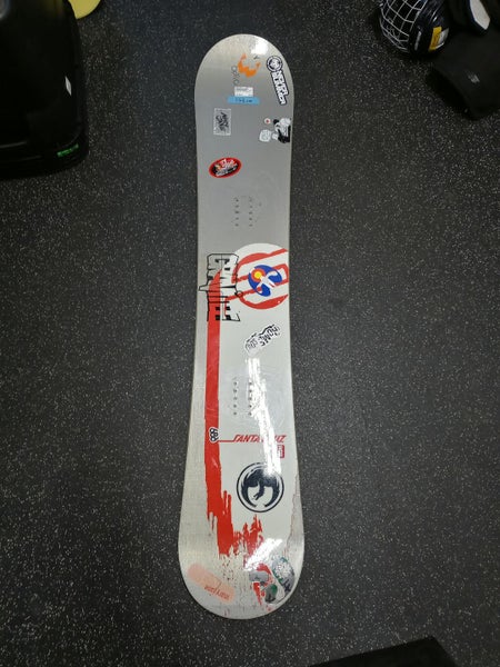 Used Santa Cruz Gravitee 168 Cm Snowboard Mens Boards