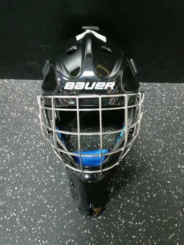 Used Bauer Nme8 One Size Ice Hockey Goalie Helmets & Masks