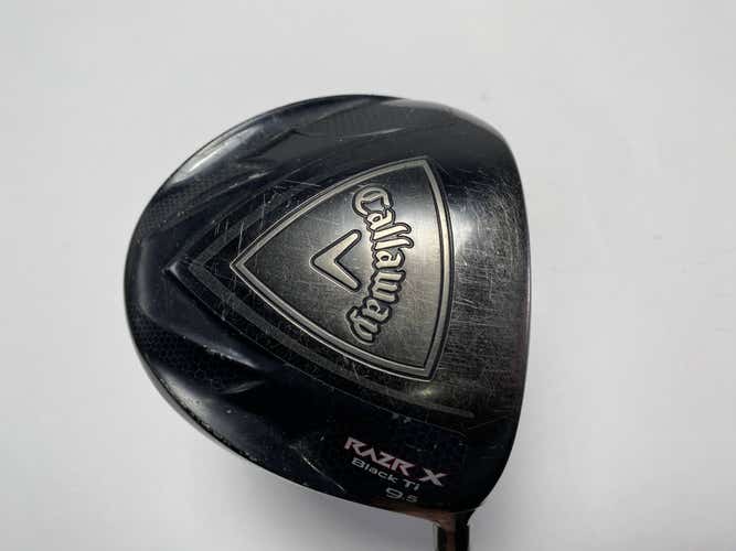 Callaway Razr X Black Ti Driver 9.5* ProLaunch AXIS 60g Regular RH Oversize Grip