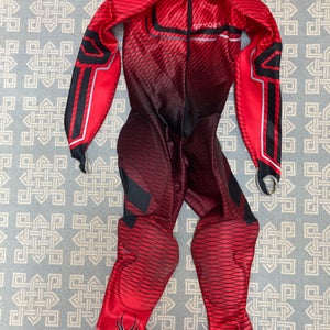 Used Red Medium Men's 2019 Spyder Ski Suit FIS Legal