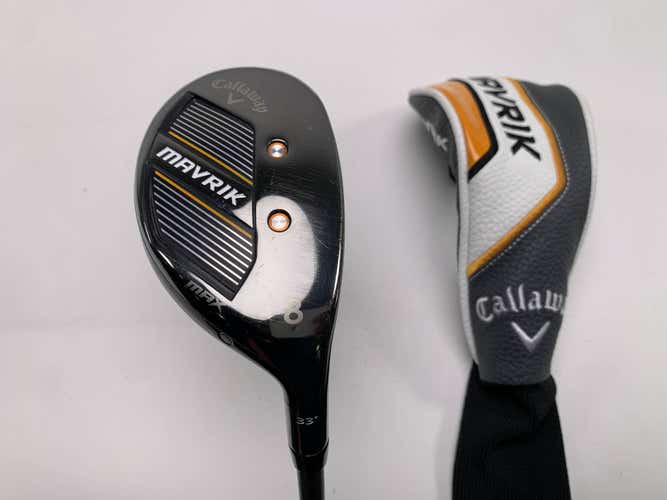 Callaway Mavrik Max 8 Hybrid 33* Catalyst 5.0 55g Senior RH HC Oversize Grip